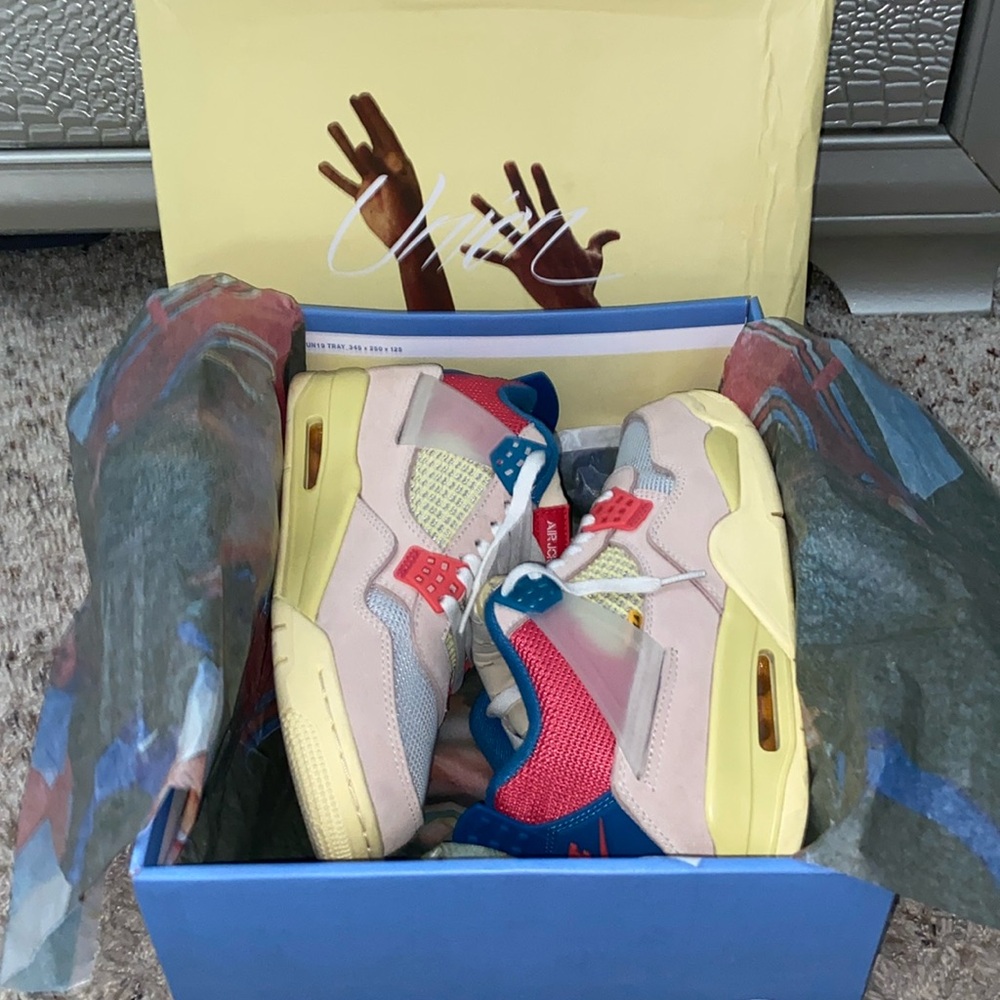Union LA x Air Jordan 4 Retro ‘Guava Ice’ REPLICAS